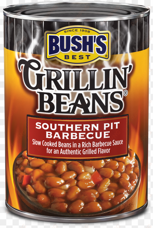 bush's® southern pit barbecue grillin' beans® - bush's grillin beans southern pit barbecue