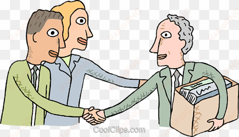 business greeting, shaking hands royalty free vector - people greeting each other