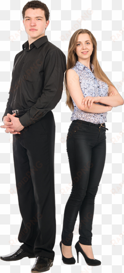 business man and woman png - business man and woman white background