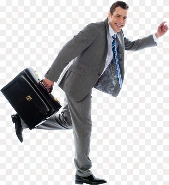 businessman png image - businessman running