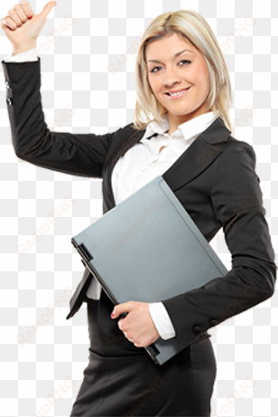 businesswoman - businesswoman with laptop png