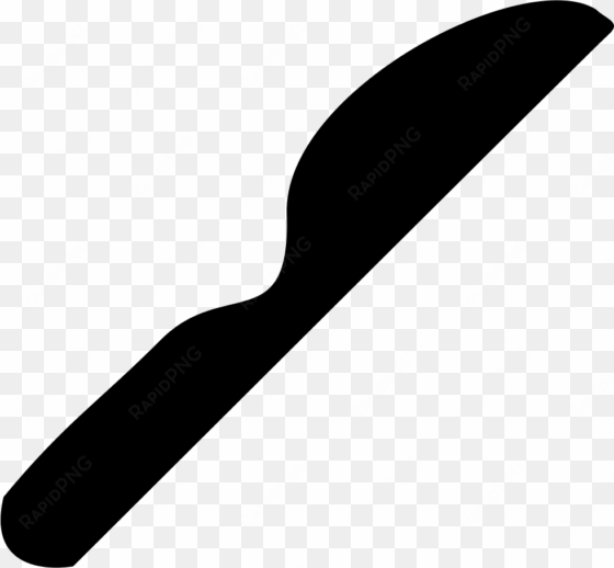 butter knife comments - butter knife black png