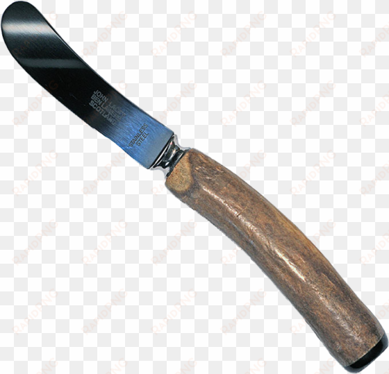 butter knife with horn handle - butter knife