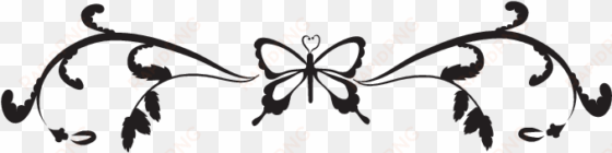 Butterfly-border transparent png image