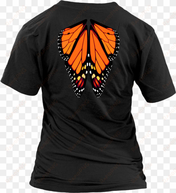 butterfly wings womens v neck t shirt - lantz carpool skeevy shurtz (ladies) - district womens