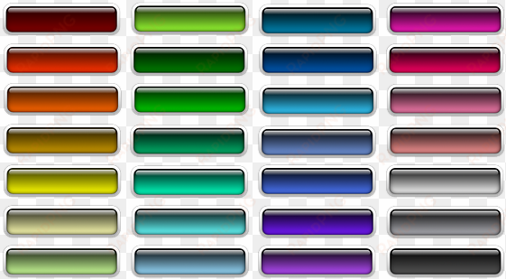 button icon oblong colorful edge button bu - icon