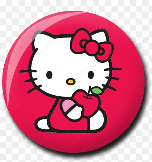 buttons, labels and toppers - hello kitty poster