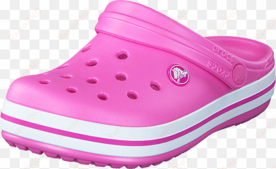 buy crocs crocband clog kids party pink pink shoes - crocband party pink