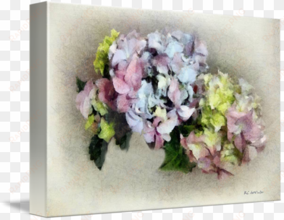 buy gently fading fresco art prints by rc dewinter - bouquet