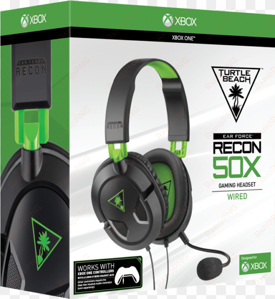 buy turtle beach recon 50x gaming headset xbox one/ps4/pc - turtle beach recon 50x white