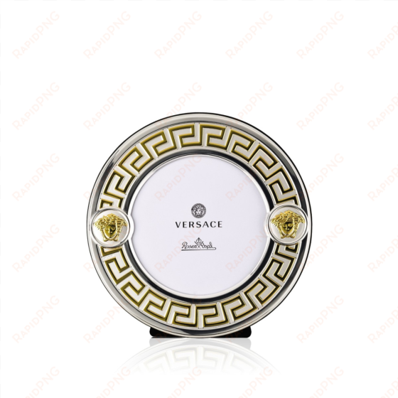 buy versace gold round photo frame small, photo frames - frame - rosenthal - vhf - versace