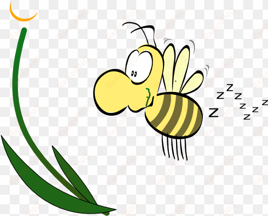 Buzzing Bee Clip Art - Bee Buzzing Clip Art transparent png image