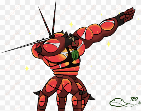 buzzwole dab - zero two png