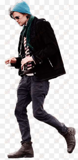by - hipster walking png