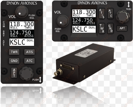 by integrating deeply with your dynon skyview system, - dynon sv-com-x83 vhf transceiver w/8.33