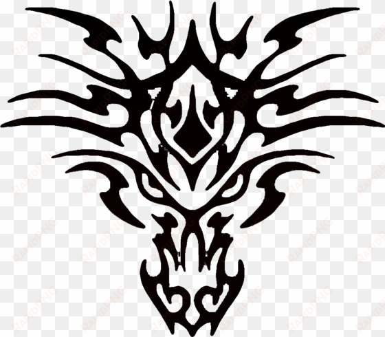 by radheshyam prajapat - black and white dragon clip art