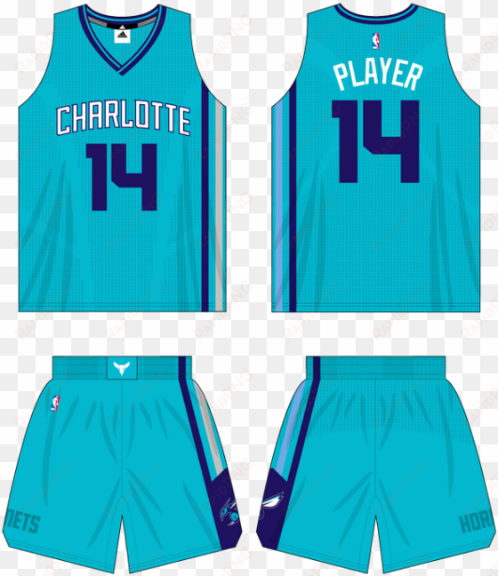 byekedcigaaffux - charlotte hornets blue jersey