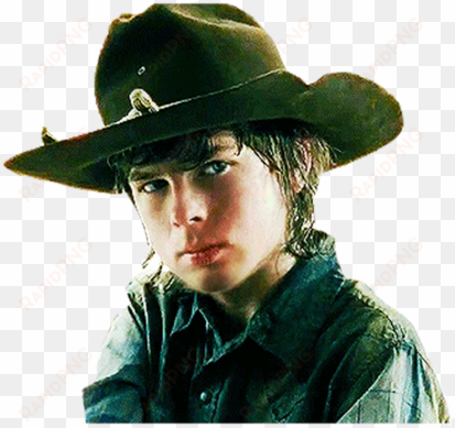 "c" is for carl - carl grimes white background