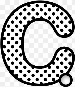 c lol surprise - letter g polka dots