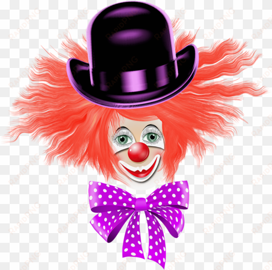 cabello de payaso png