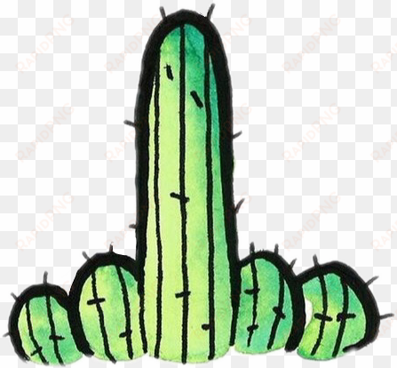 cacti cactus tumblr green black colour fucktus cactusfl - cactus png
