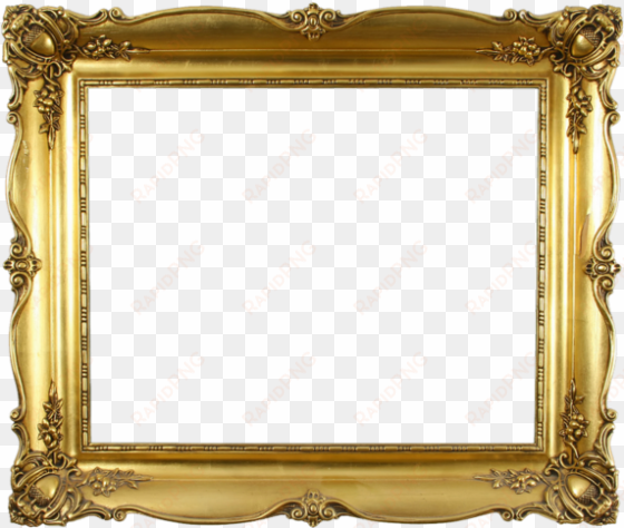 cadre or png - old picture frame png