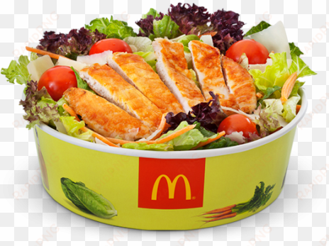 caesar grilled chicken salad - mcdonalds salad