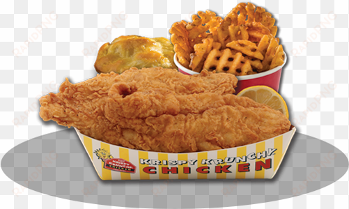 cajun style fish - chicken variety items png