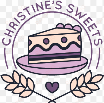 cake slice - slice cakes logo design