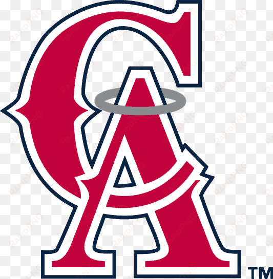 california angels logo 1995 to 1996 - ca angels logo