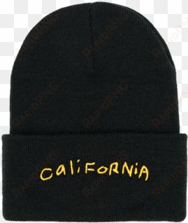 california black beanie california - hat
