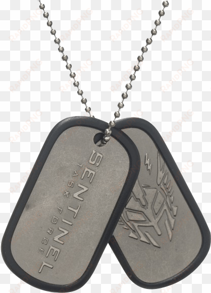 call of duty advanced warfare sentinel dog tags - single stone mangalsutra design