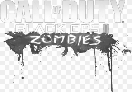 call of duty black ops 2 zombies logo - call of duty zombies coloring pages