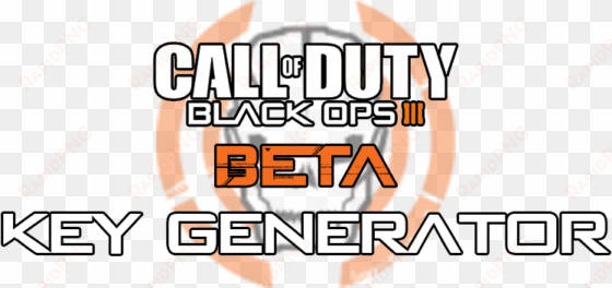Call Of Duty Black Ops 3 Beta Key Generator - Call Of Duty Black Ops transparent png image