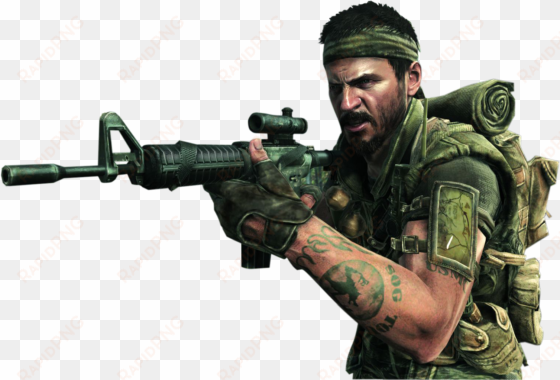 call of duty black ops png image - call of duty player