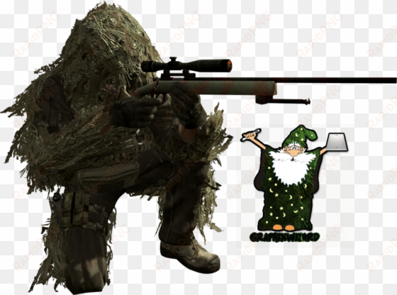 call of duty sniper - ghillie suit sniper cod