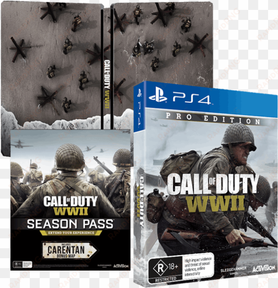 call of duty wwii pro edition - only