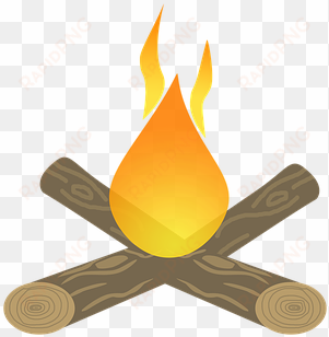 Campfire Camping Firewood Burned Turn On F - Campfire transparent png image
