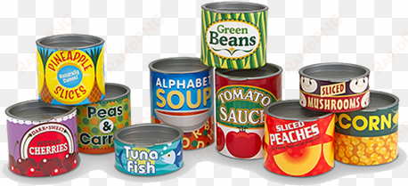 can food png picture transparent - melissa & doug canned food set