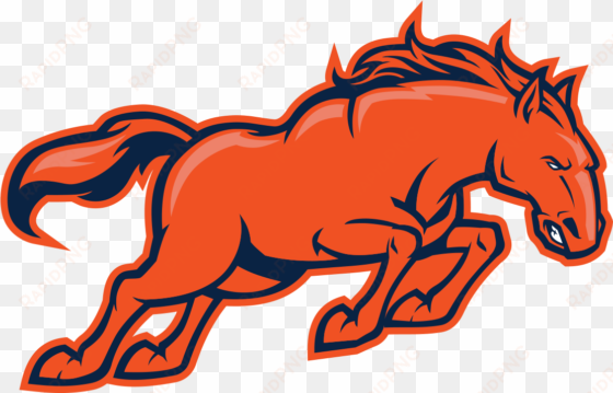 can we get a denver broncos team png logo - broncos animal