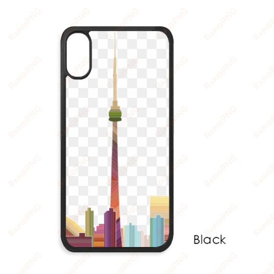 canada landmark and city watercolor for iphone x cases - mobile phone case