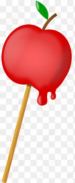 candy apple clip art at clker - candy apples vector png