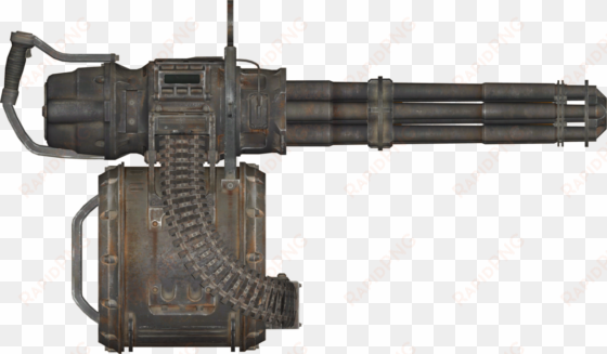 cannon png image transparent background - fallout minigun
