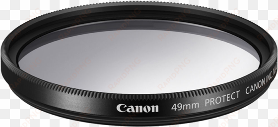 Canon 49mm Protect Filter - Canon - Filter - Protection - 49 Mm transparent png image
