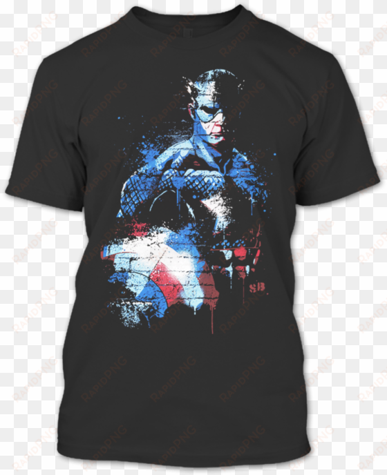 captain america shield metal t shirt - captain america steve rogers winter soldier civil war