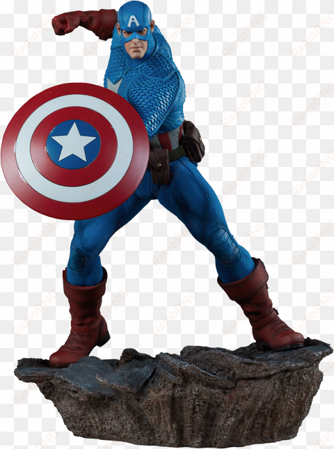 captain america statue - captain america