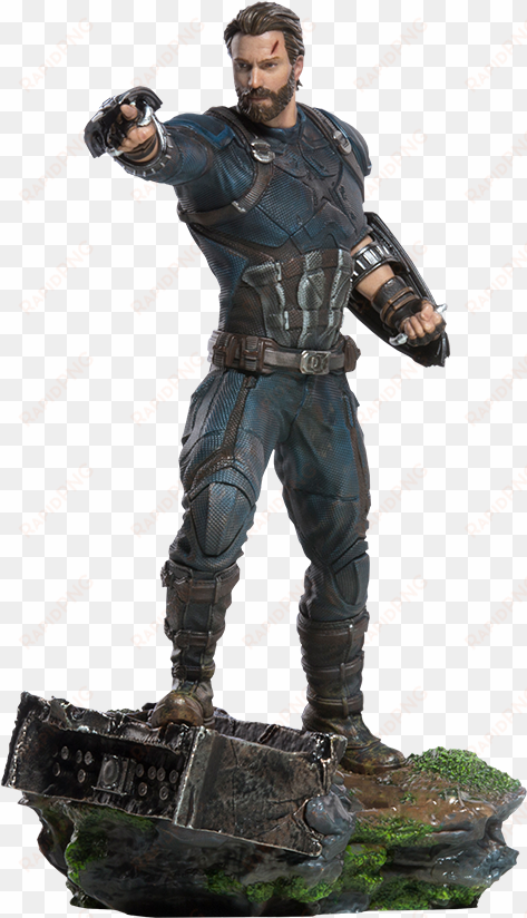 captain america statue - infinity war captain america