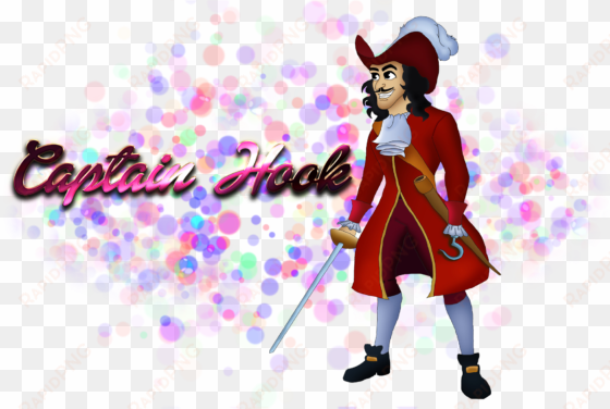 captain hook png background - olivia name tag