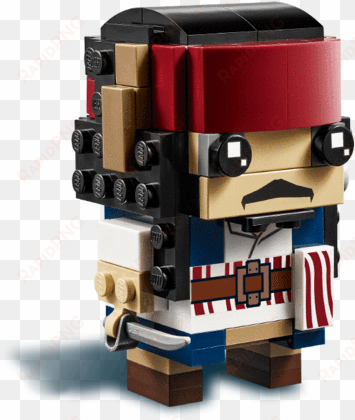 captain jack sparrow - jack sparrow brickheadz