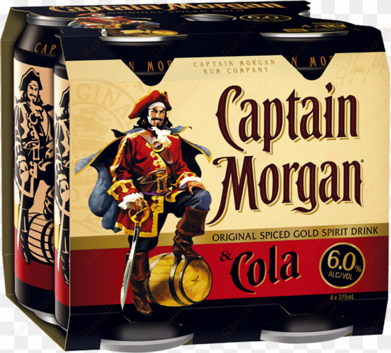 captain morgan - 6 pack of captain morgan
